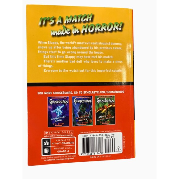 Goosebumps Bride Of The Living Dummy Paperback Book By R.L. Stine - Picture 8 of 9